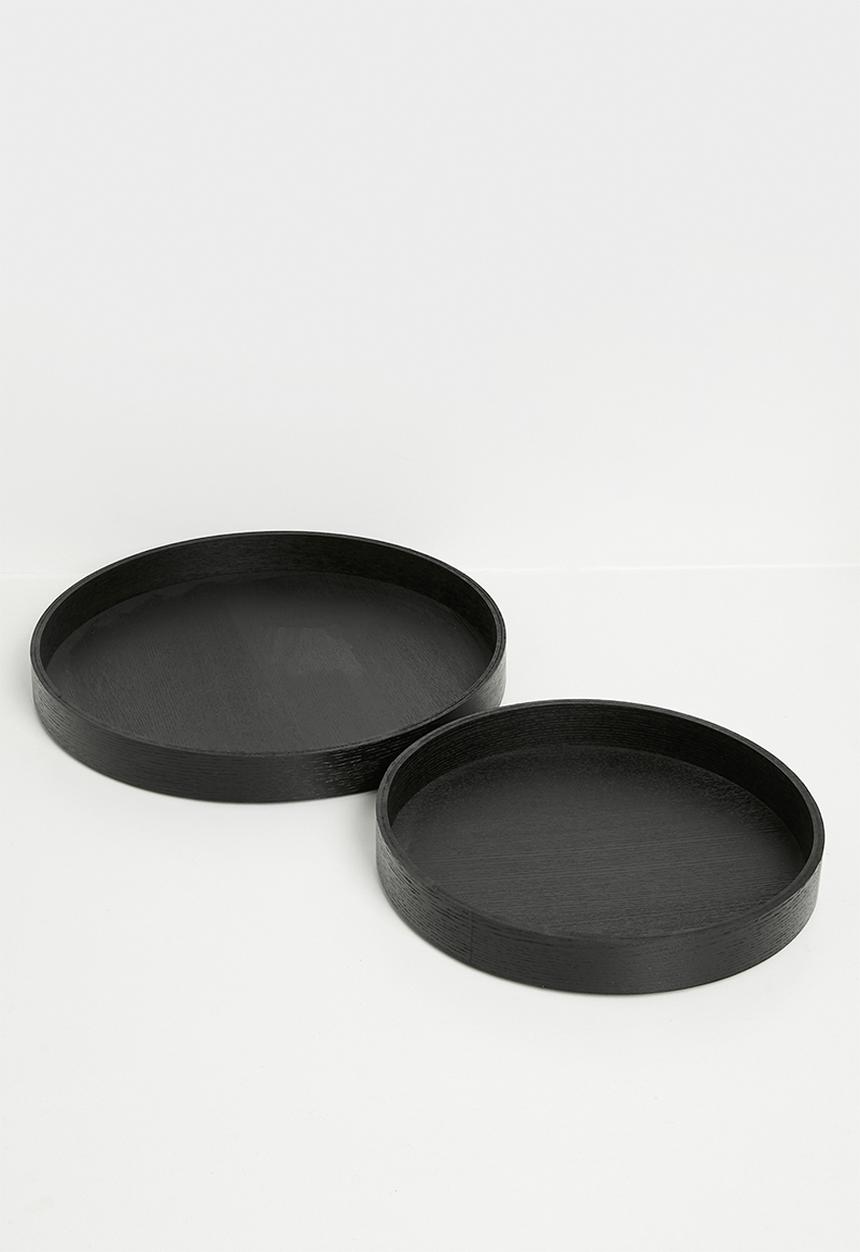 H&S - Nest Tray Set - Black