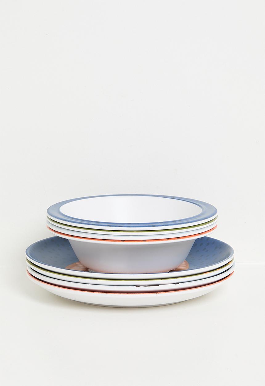 H&S - Safari Plate Set Of 4 - multi