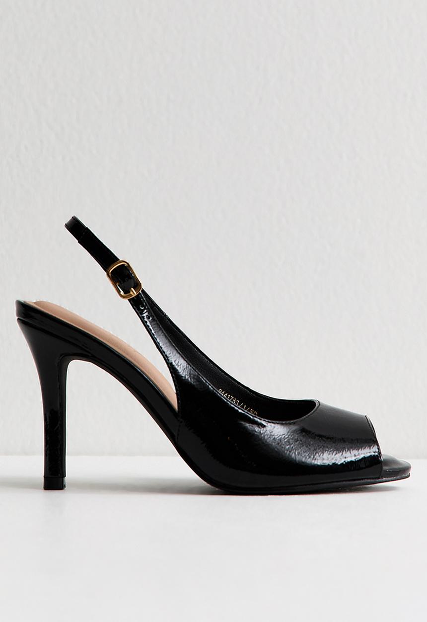 New Look - Scorn slingback - black