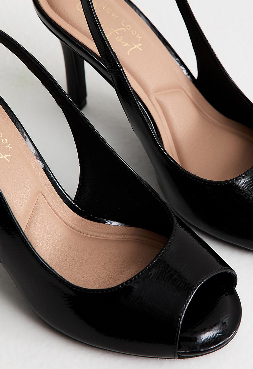 New Look - Scorn slingback - black