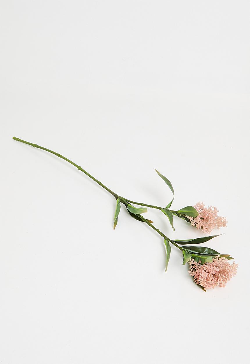 H&S - Artificial skimmia stem - Pink