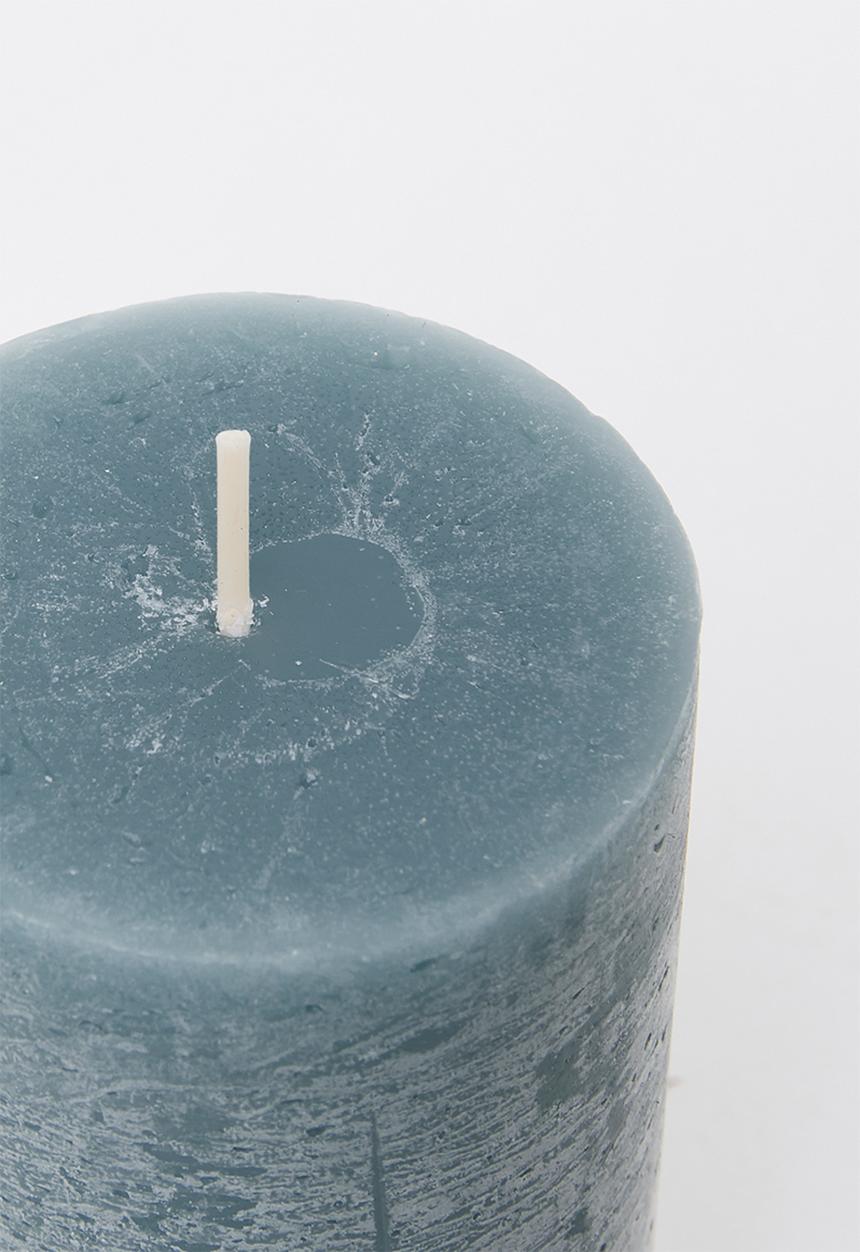 H&S - Pillar Candle - Blue