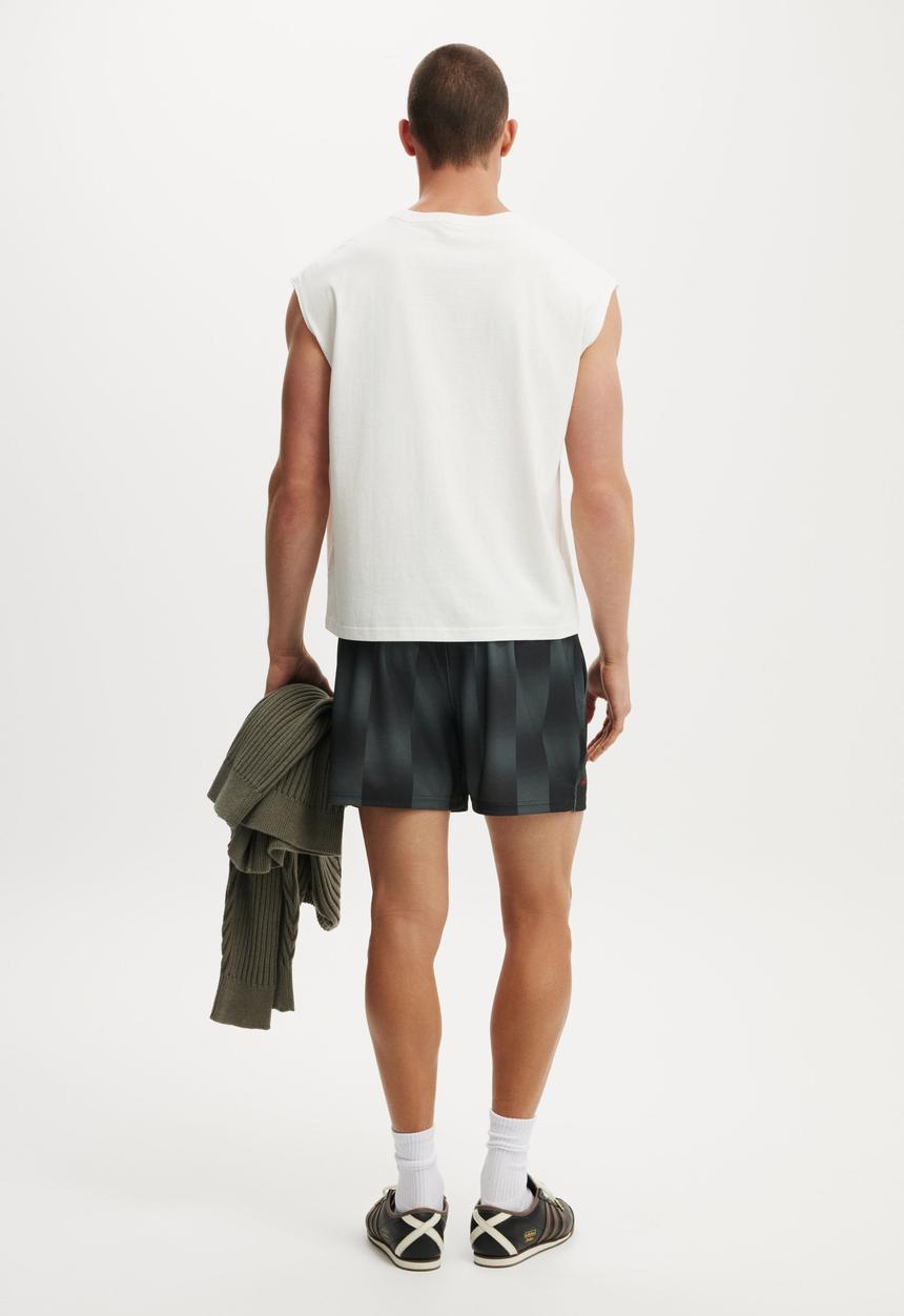 Cotton On - Alfa Romeo Soccer Short - Black