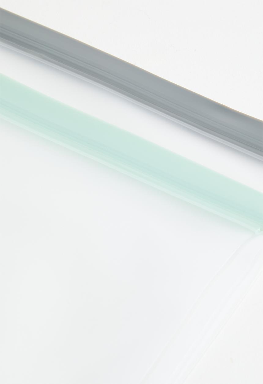 Excellent Houseware - Ziplock bag large set of 2 - Clear