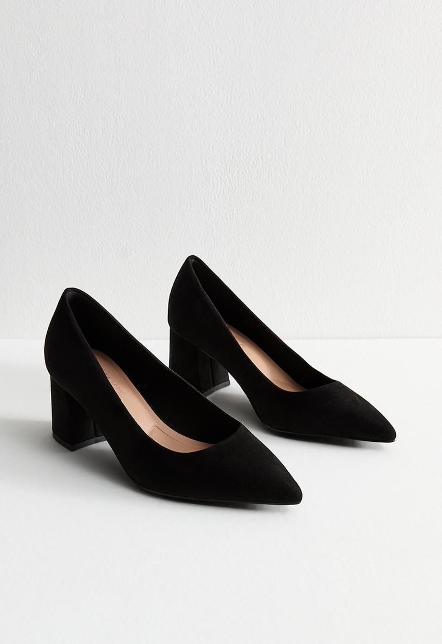 New Look - Rally block heel - black