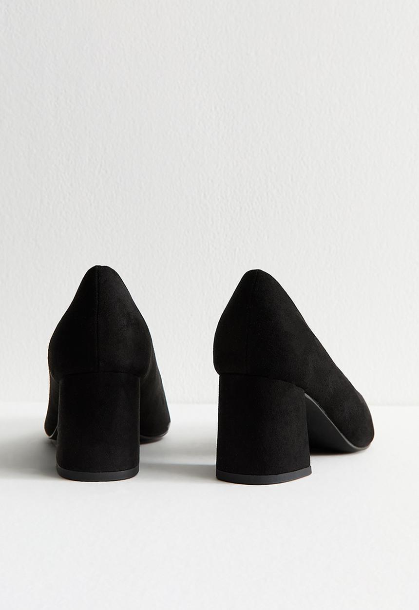 New Look - Rally block heel - black