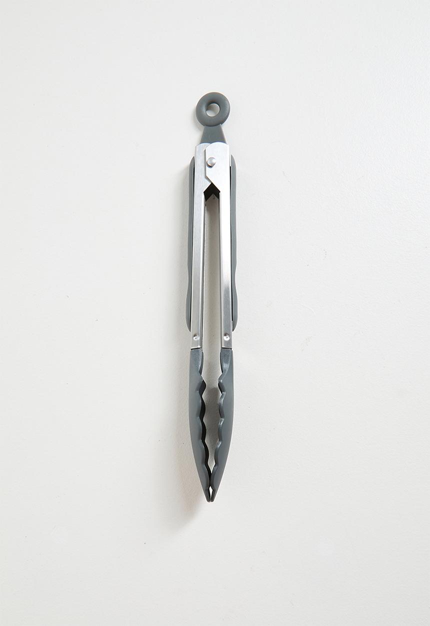Excellent Houseware - Grip tongs - Grey