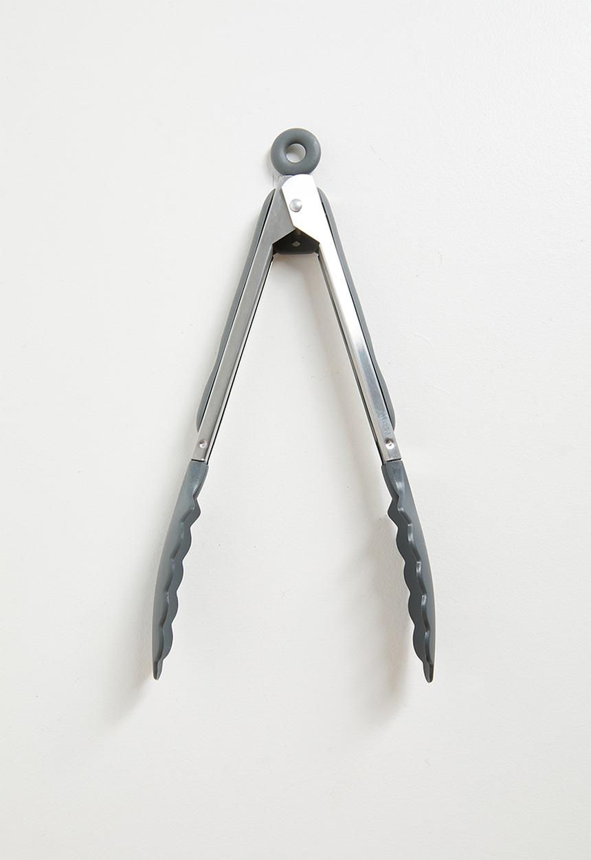Excellent Houseware - Grip tongs - Grey