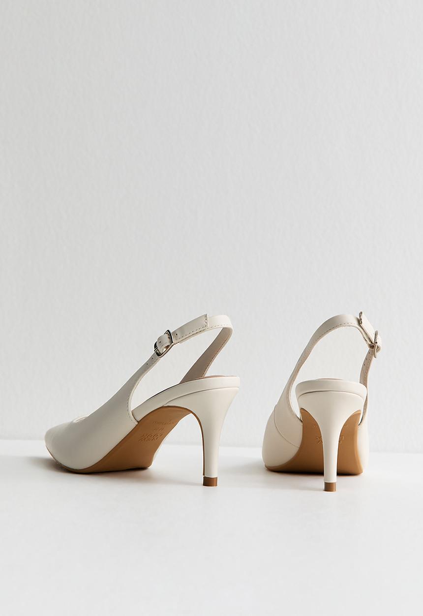 New Look - Tempt 2 slingback - off white