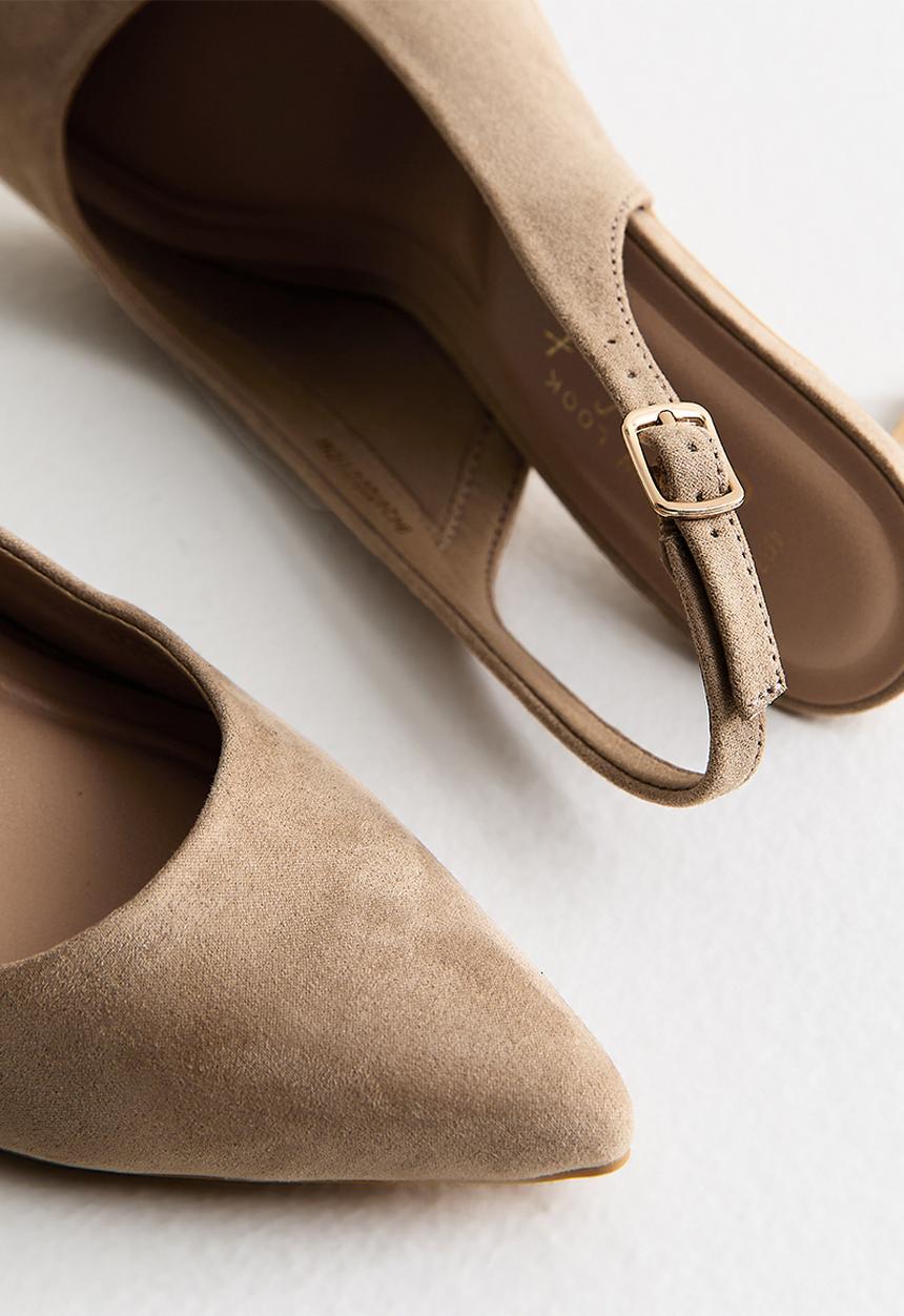 New Look - Tempt slingback - brown
