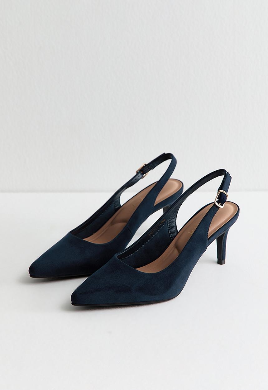 New Look - Tempt slingback  - navy