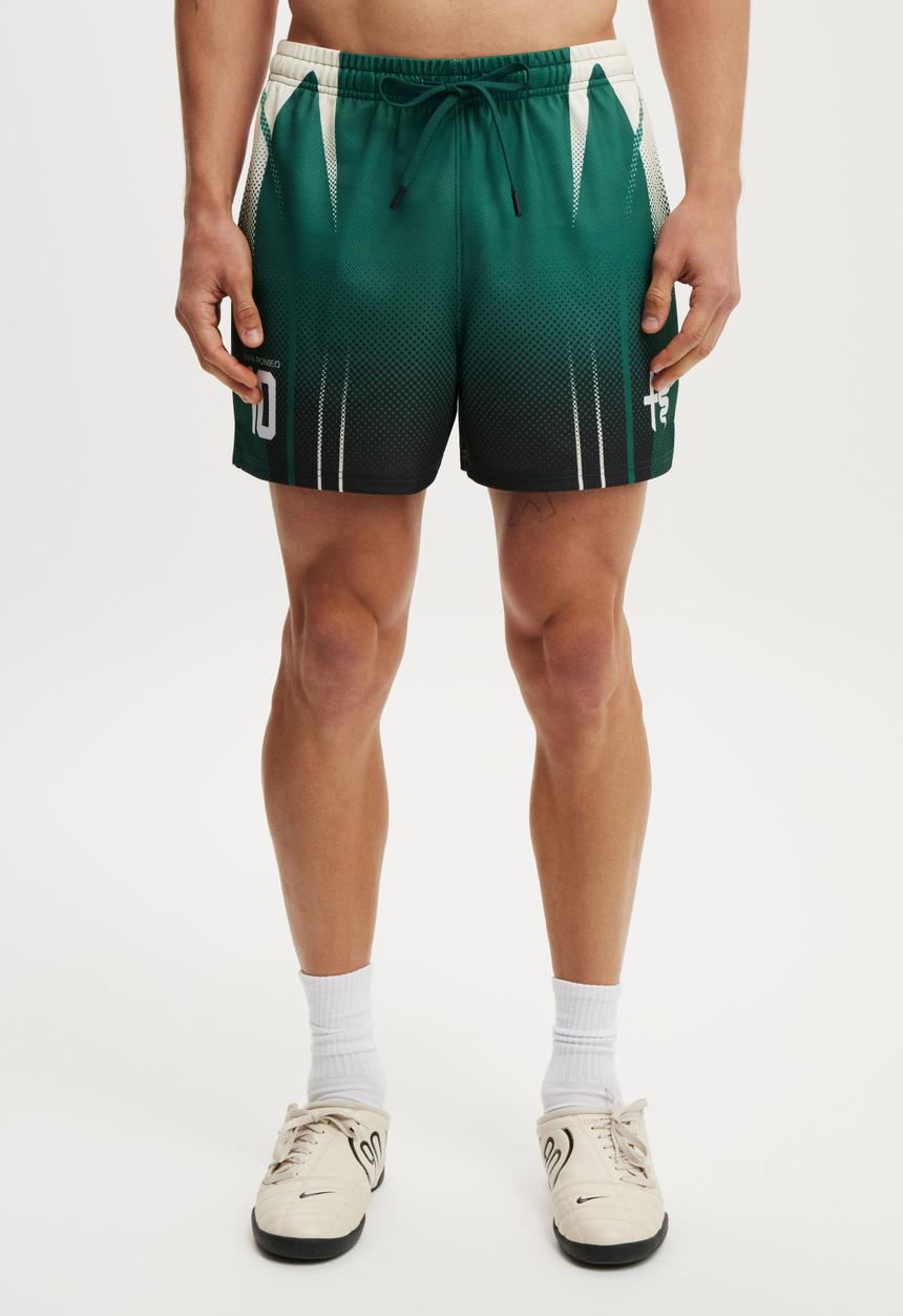 Cotton On - Alfa Romeo Soccer Short - Green