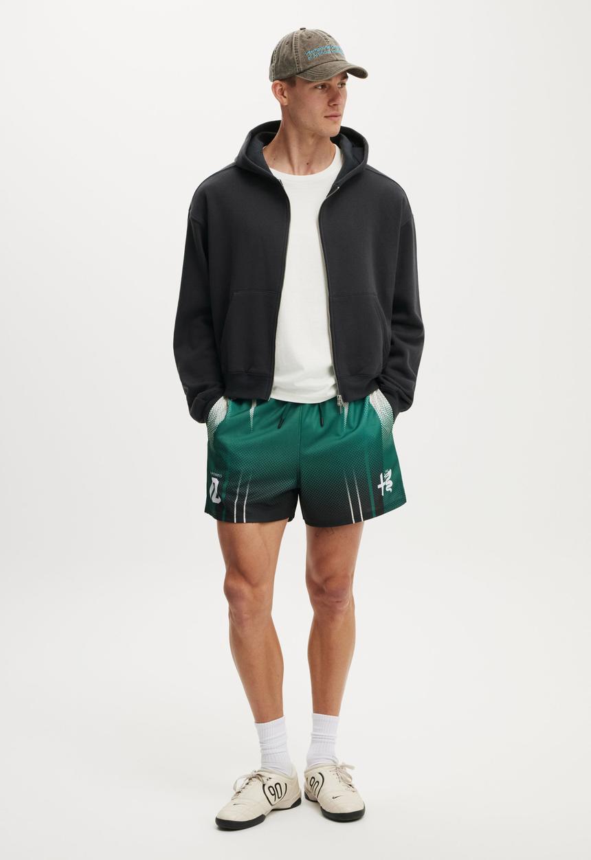 Cotton On - Alfa Romeo Soccer Short - Green