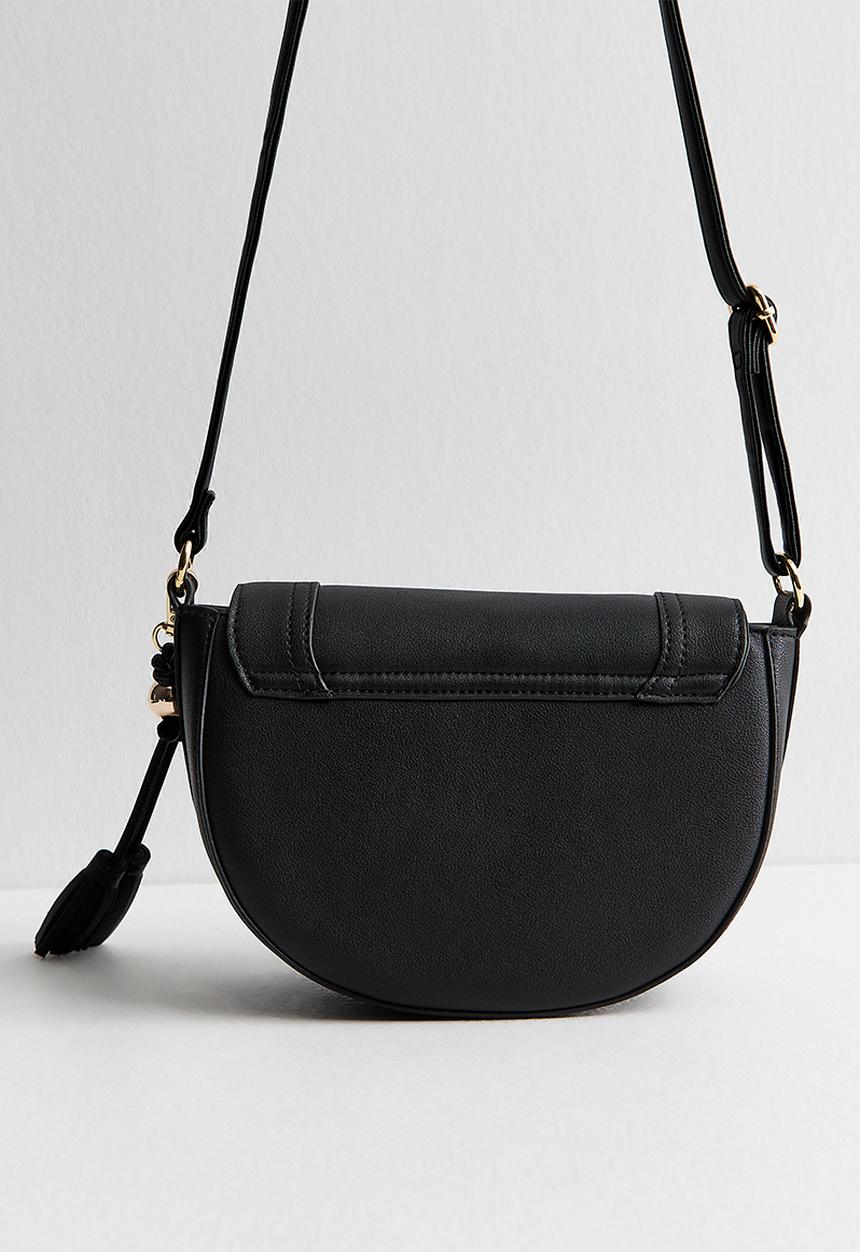 New Look - Sian Top Handle Saddle Bag - Black