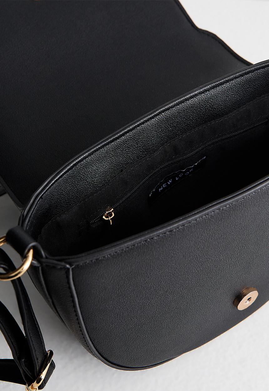 New Look - Sian Top Handle Saddle Bag - Black