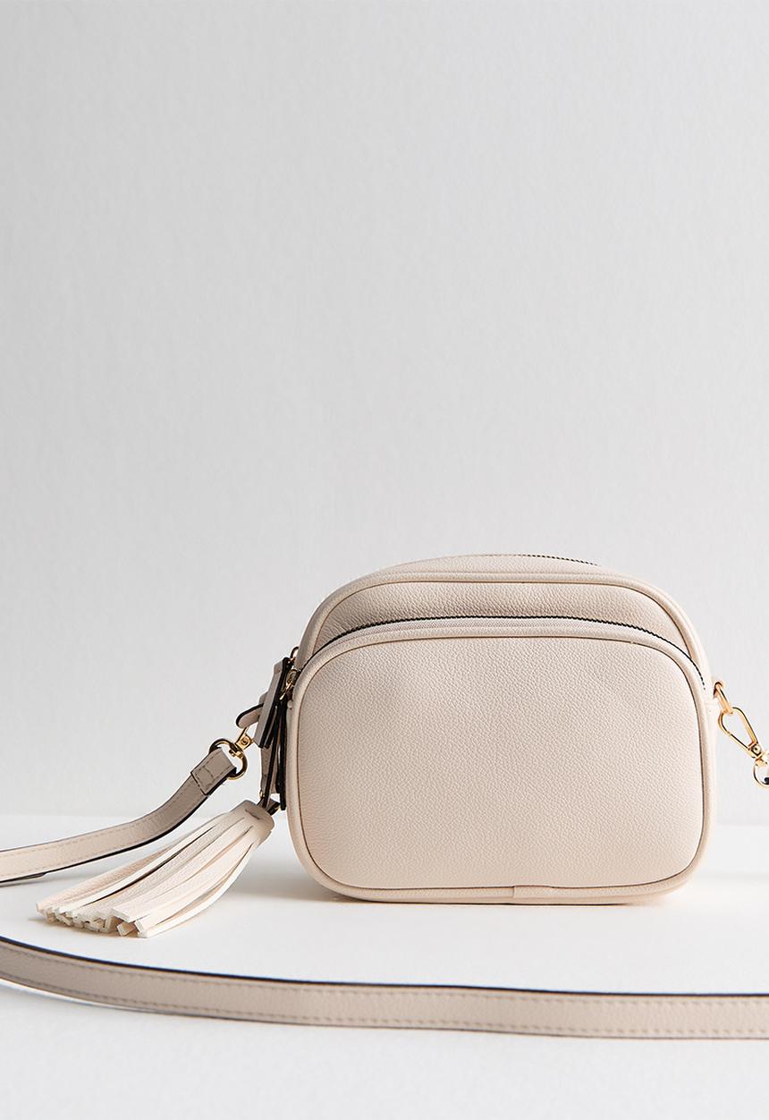 New Look - Alice Tassel Camera Bag - White
