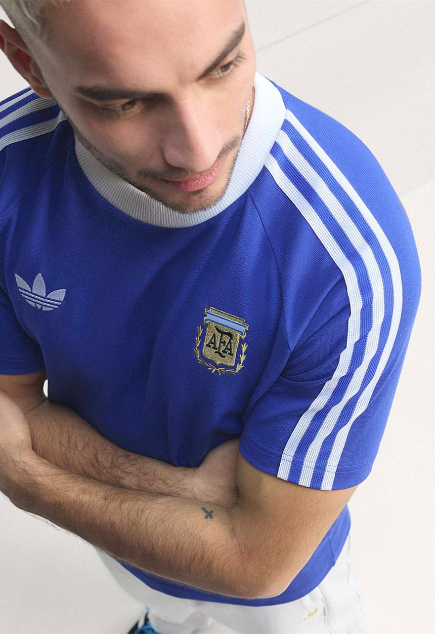 adidas Originals - Argentine AFA OG TEE - Lucid Blue
