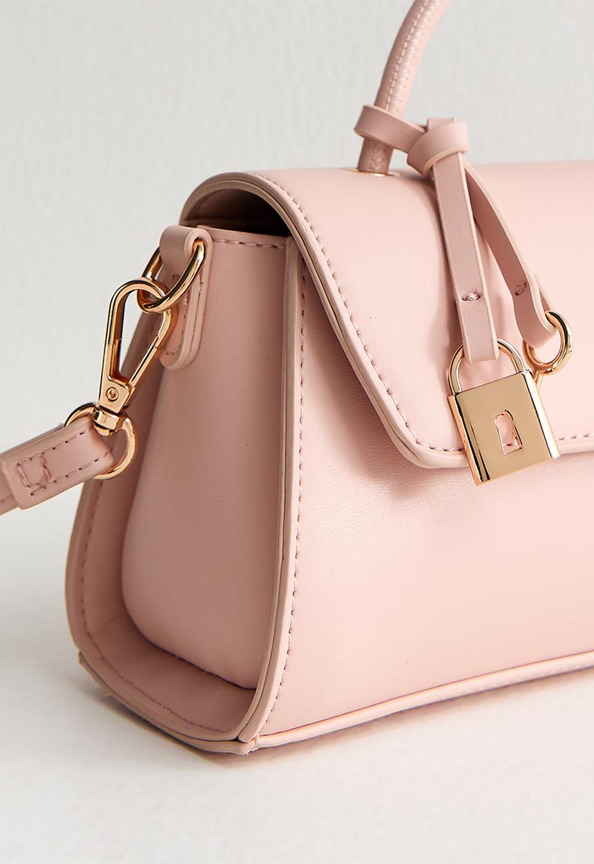 New Look - Evie Ew Top Handle Bag - Pink