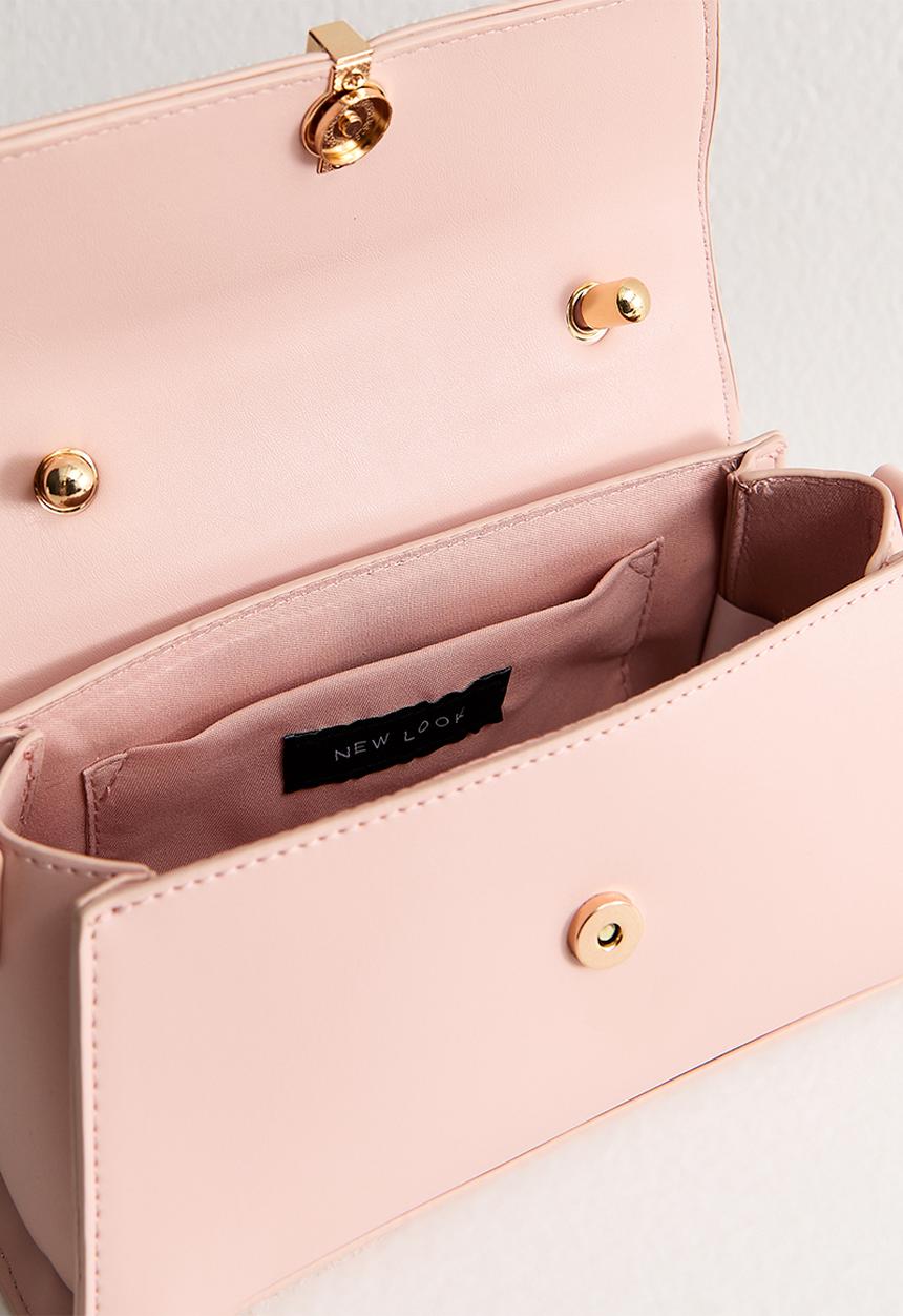 New Look - Evie Ew Top Handle Bag - Pink