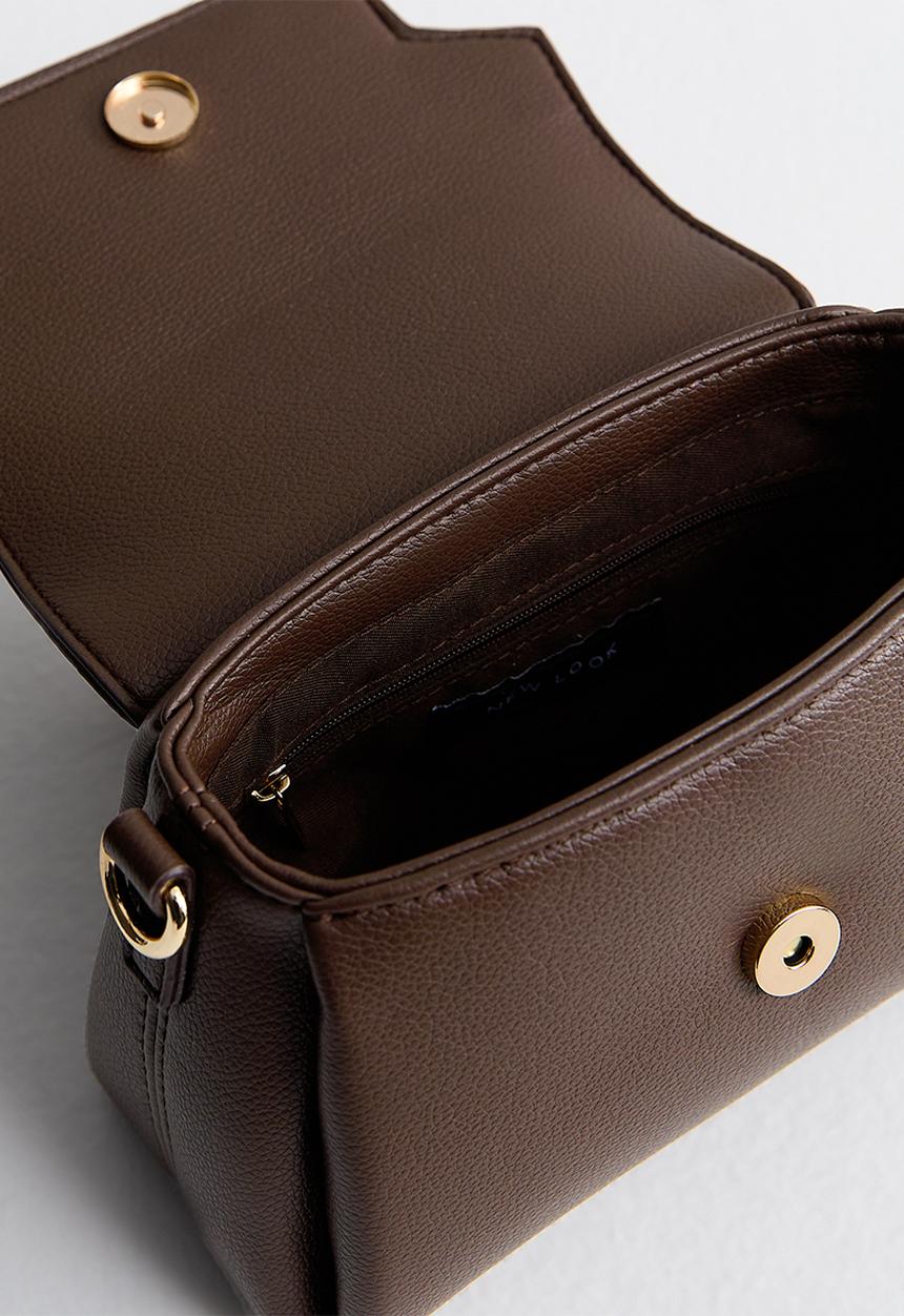 New Look - Mini Tori Crossbody Bag - Brown