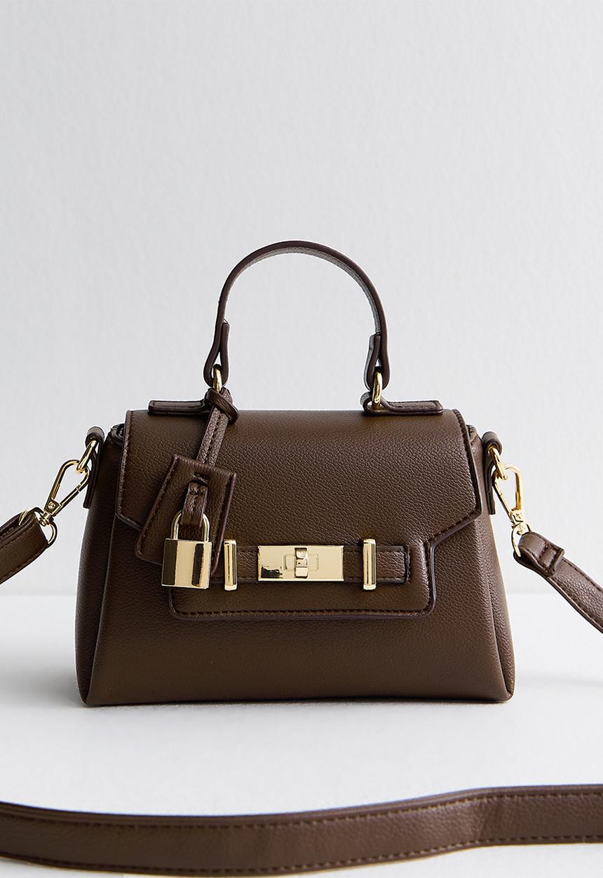 New Look - Mini Tori Crossbody Bag - Brown