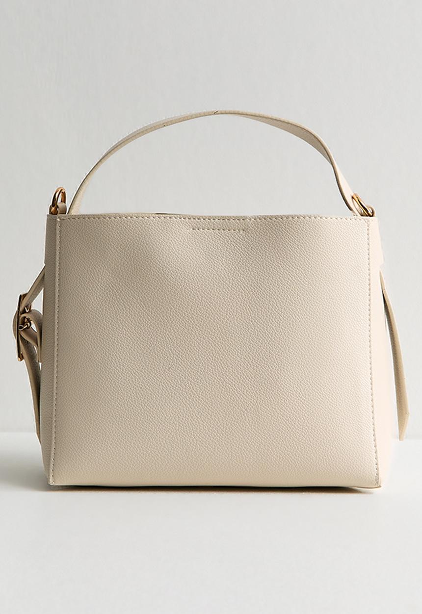 New Look - Marnie Bucket Bag - Cream