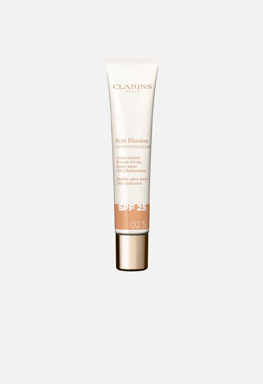 Clarins - Skin Illusion Tinted Moisturizer SPF25  Natural Radiant Coverage 02,5