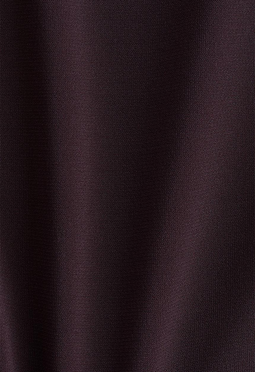 H&M - Tie-detail top - burgundy 