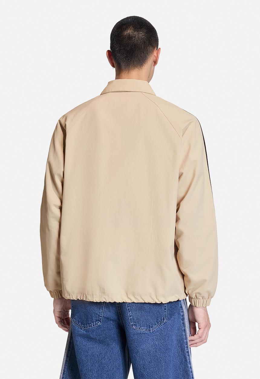adidas Originals - 3-Stripes Coach Jacket - Beige
