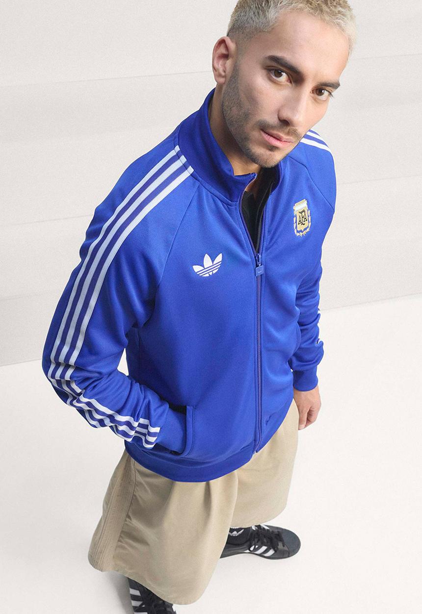 adidas Originals - Argentina AFA OG Track Top - Lucid Blue