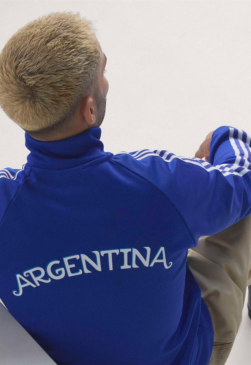 adidas Originals - Argentina AFA OG Track Top - Lucid Blue