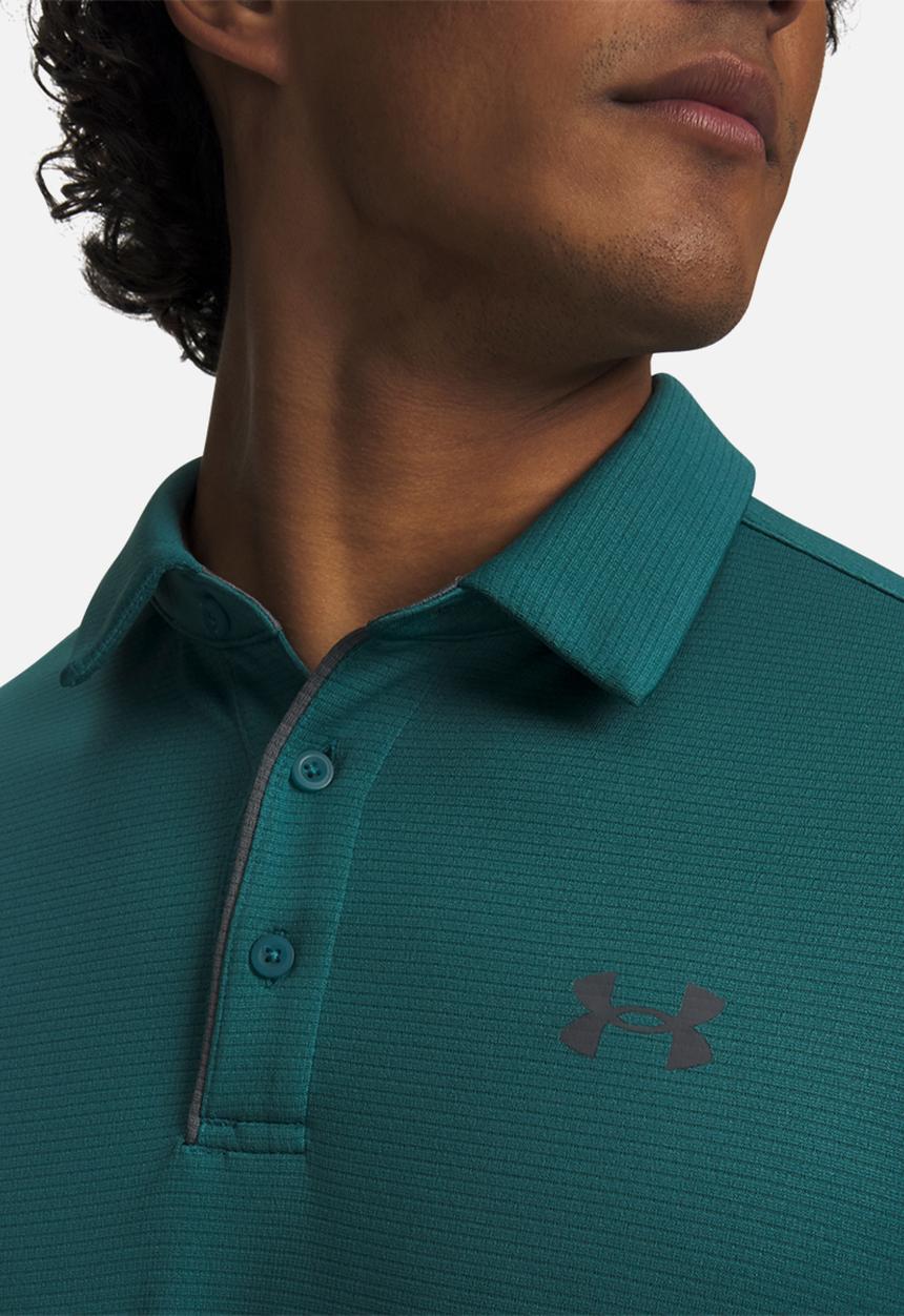 Under Armour - UA Tech Polo - Rack Green & grey