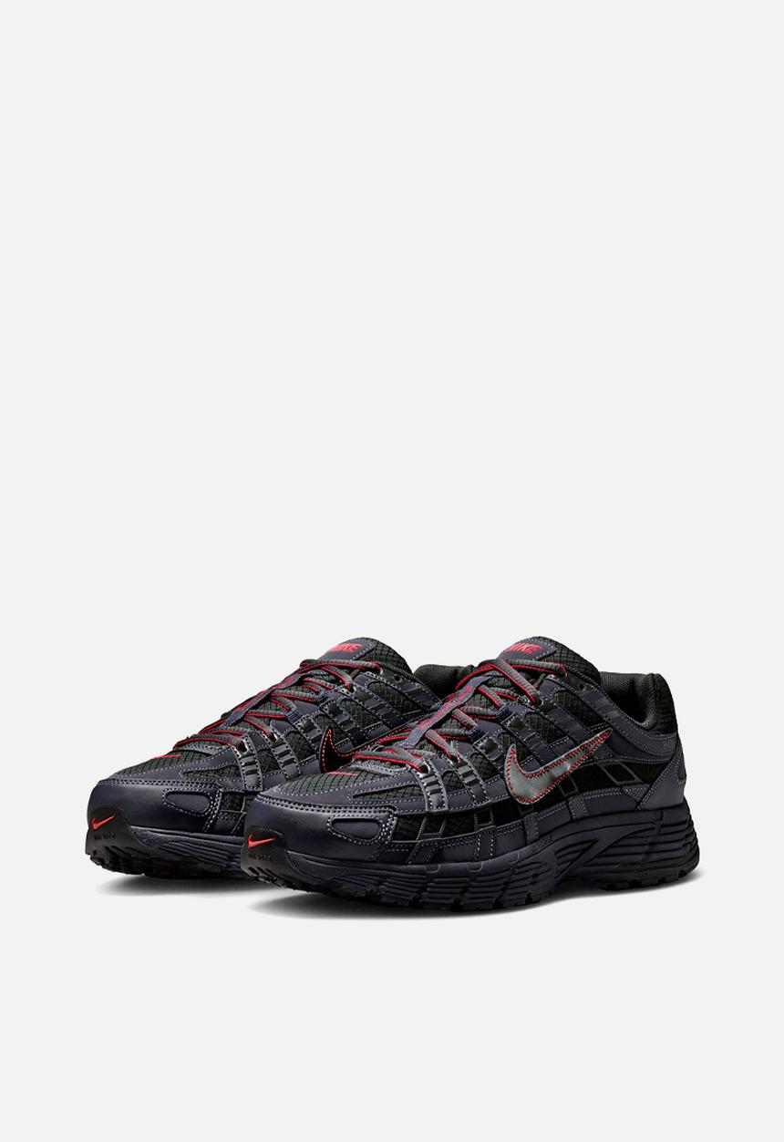 Nike P-6000 SE - OFF NOIR/LT CRIMSON-GRIDIRON-BLACK Nike Sneakers ...