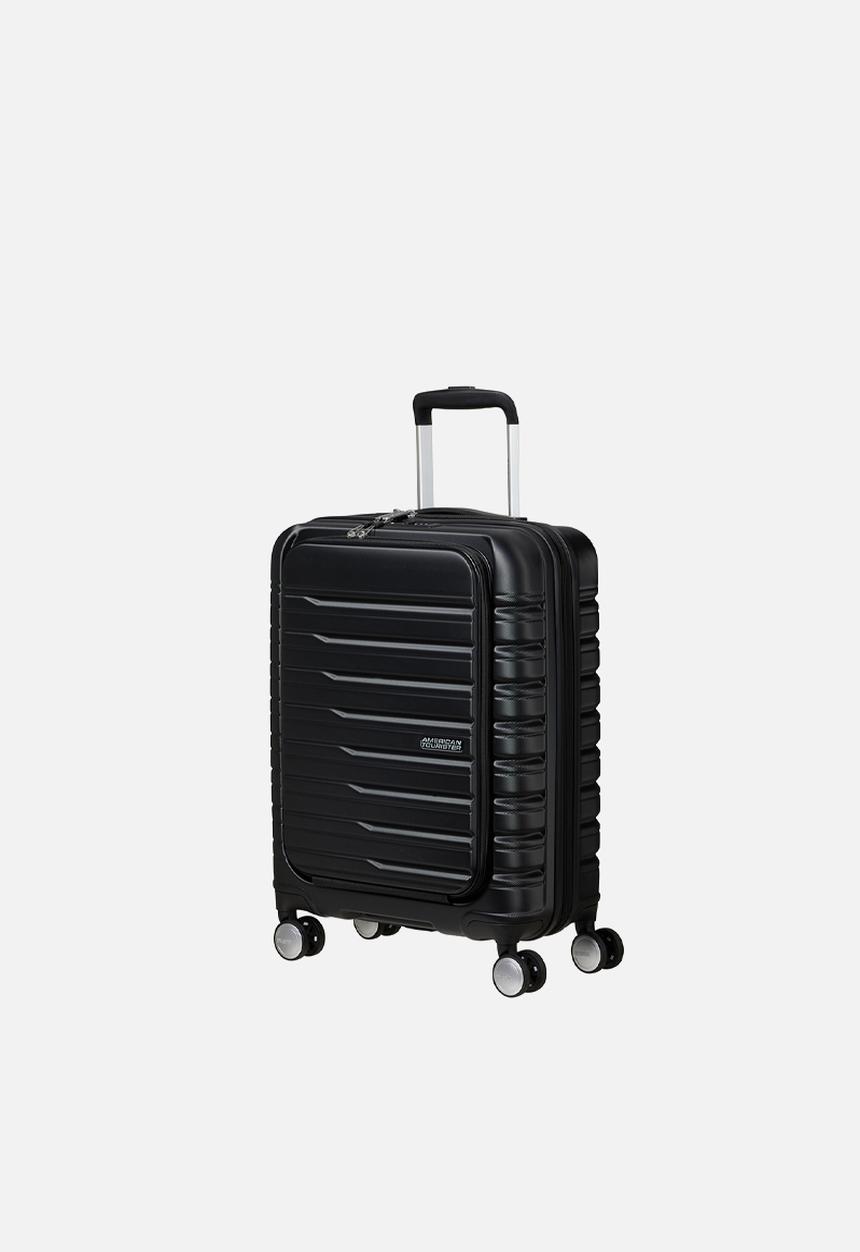American Tourister - AT FLASHLINE SPINNER 55CM FRONTLOADER SHAD.BLACK