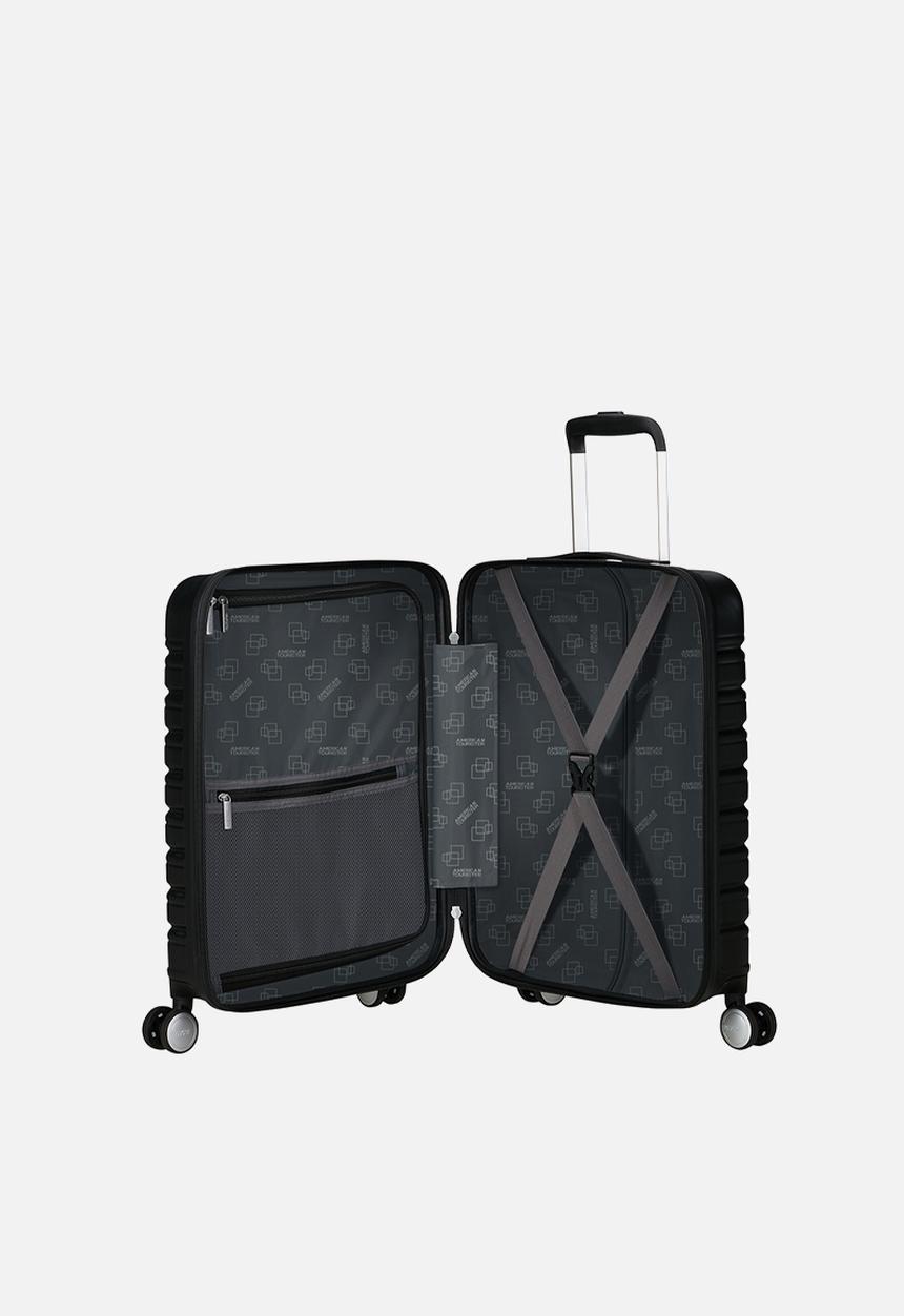 American Tourister - AT FLASHLINE SPINNER 55CM FRONTLOADER SHAD.BLACK