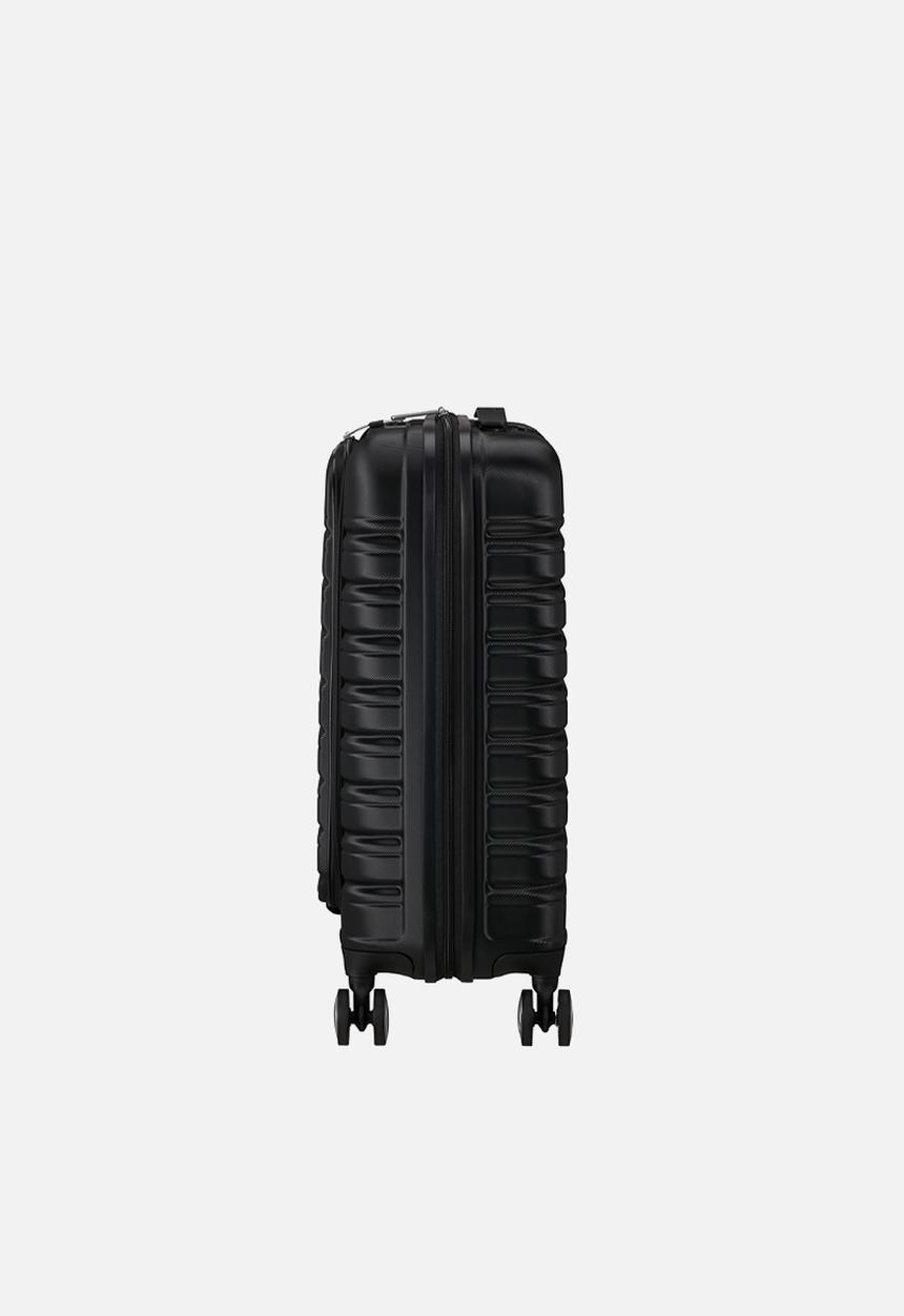 American Tourister - AT FLASHLINE SPINNER 55CM FRONTLOADER SHAD.BLACK