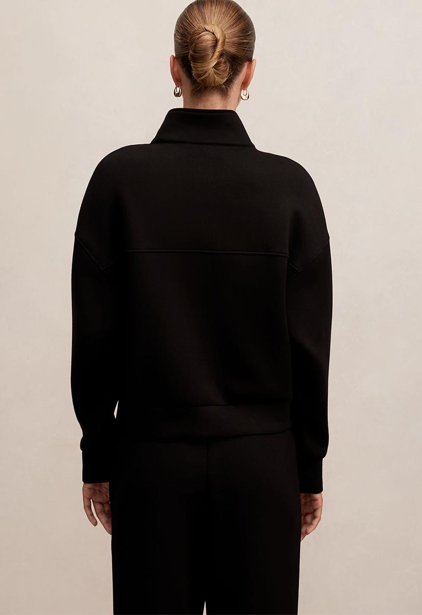 Forever New - Heidi seam detail lounge jumper in black