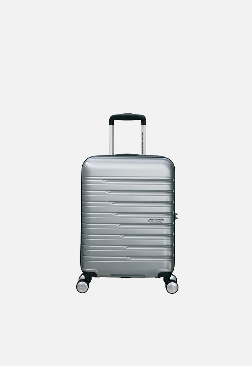 American Tourister - AT FLASHLINE SPINNER 55CM TSA SKY SILVER