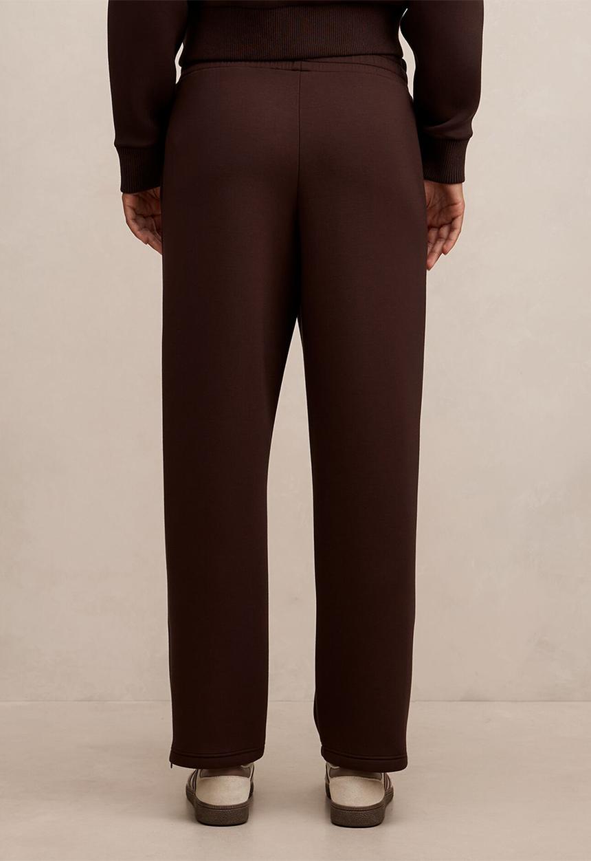 Forever New - Hunter wide leg lounge pants in chocolate