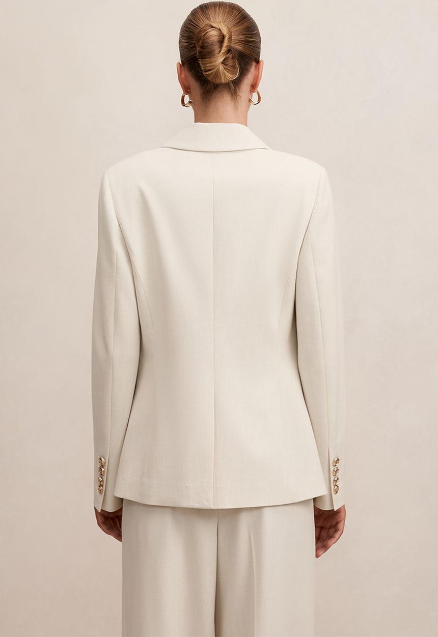 Forever New - Tiana military blazer in cream