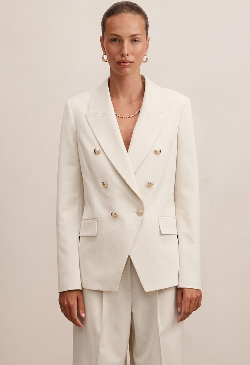 Forever New - Tiana military blazer in cream