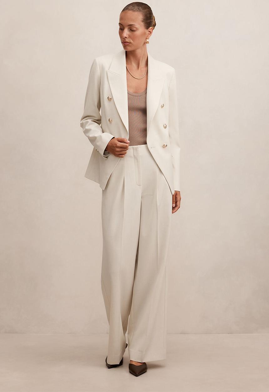 Forever New - Tiana military blazer in cream