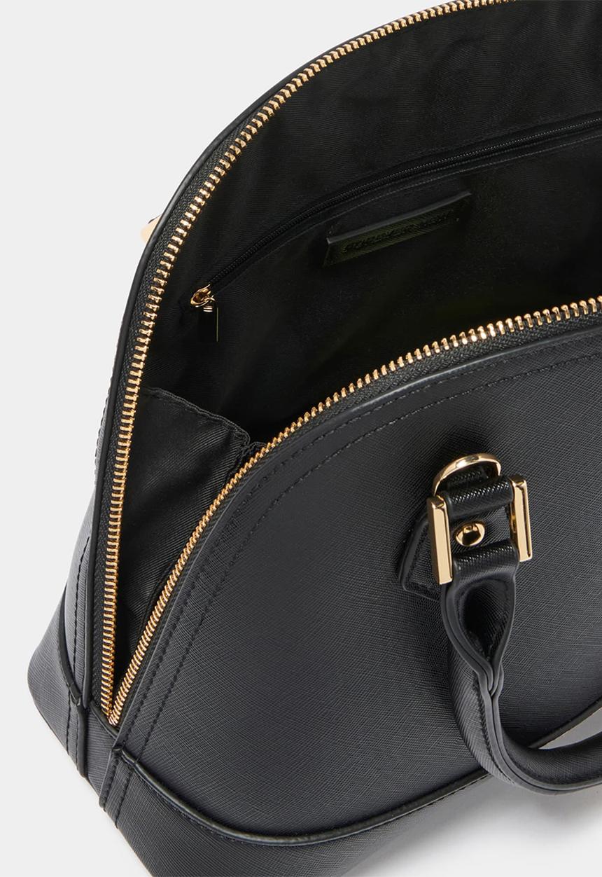 Forever New - Betty bowler bag in black saffiano