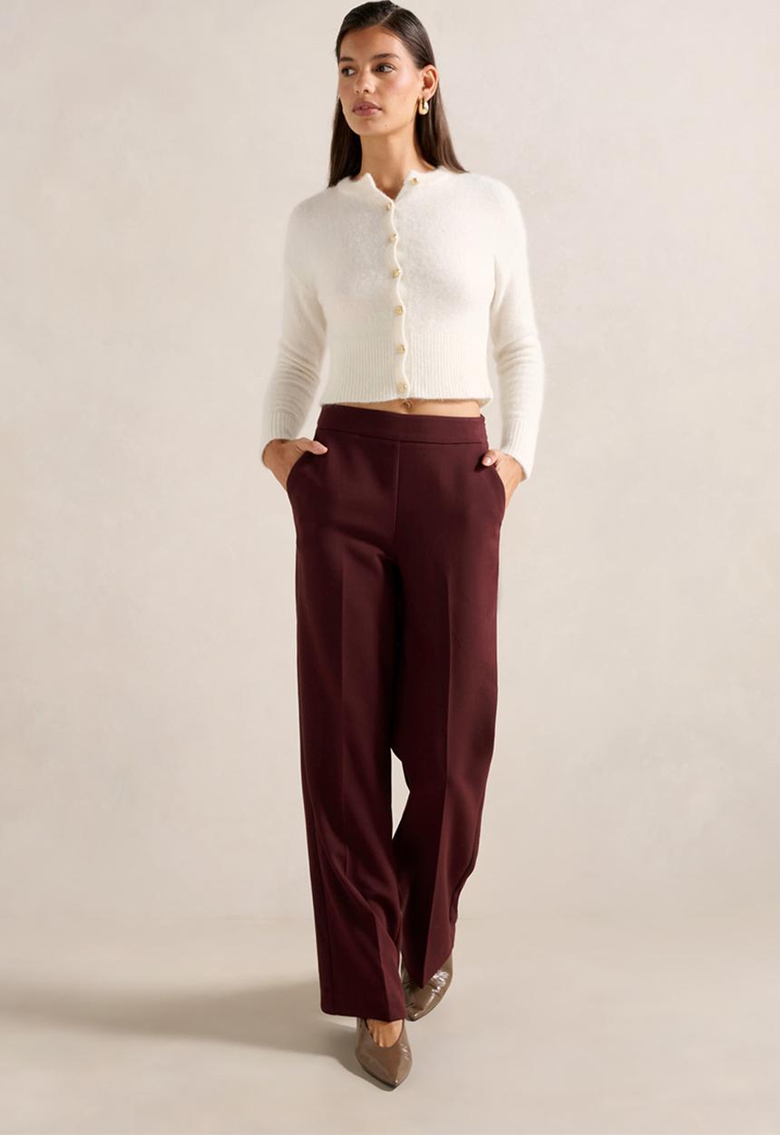Forever New - Marissa wide leg pants in shiraz