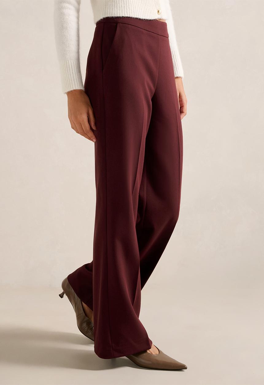 Forever New - Marissa wide leg pants in shiraz