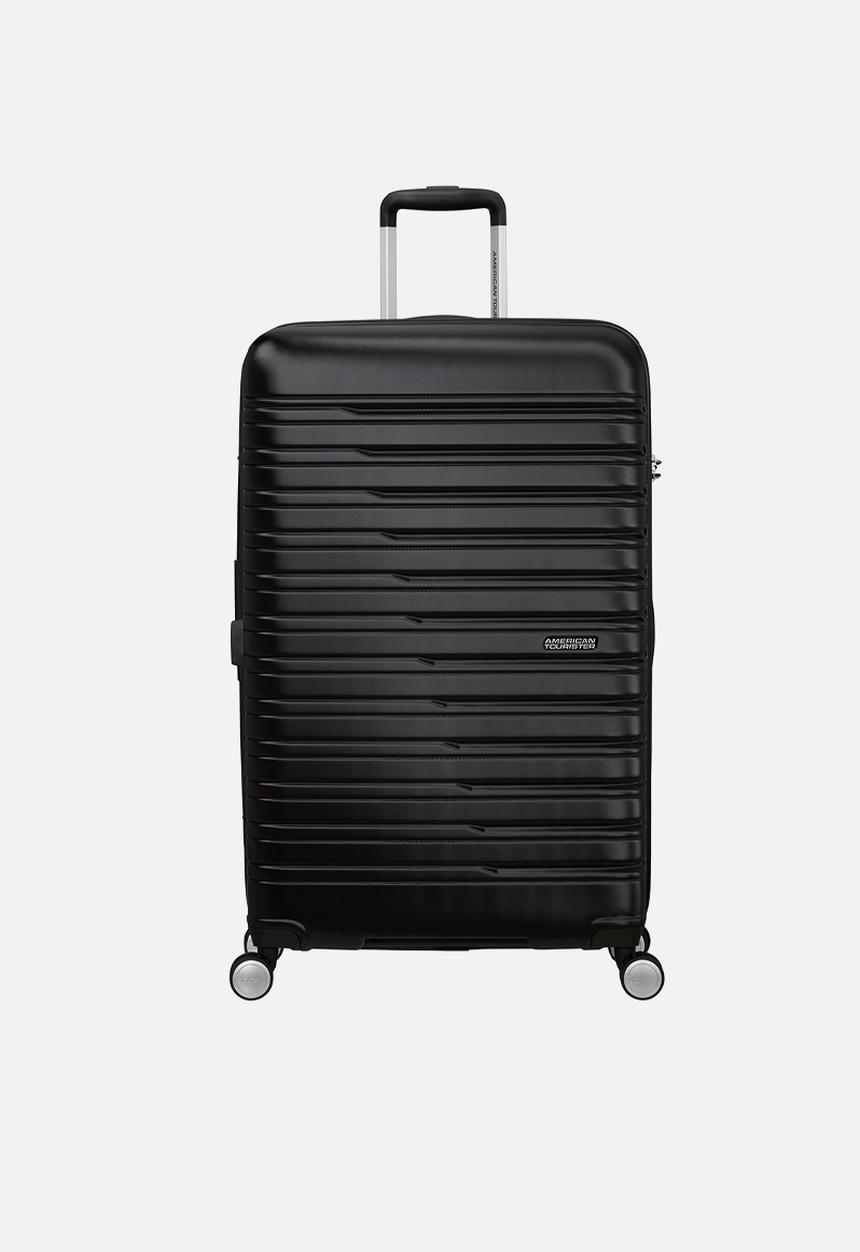 American Tourister - AT FLASHLINE SPINNER 78CM EXP TSA - SHAD BLACK