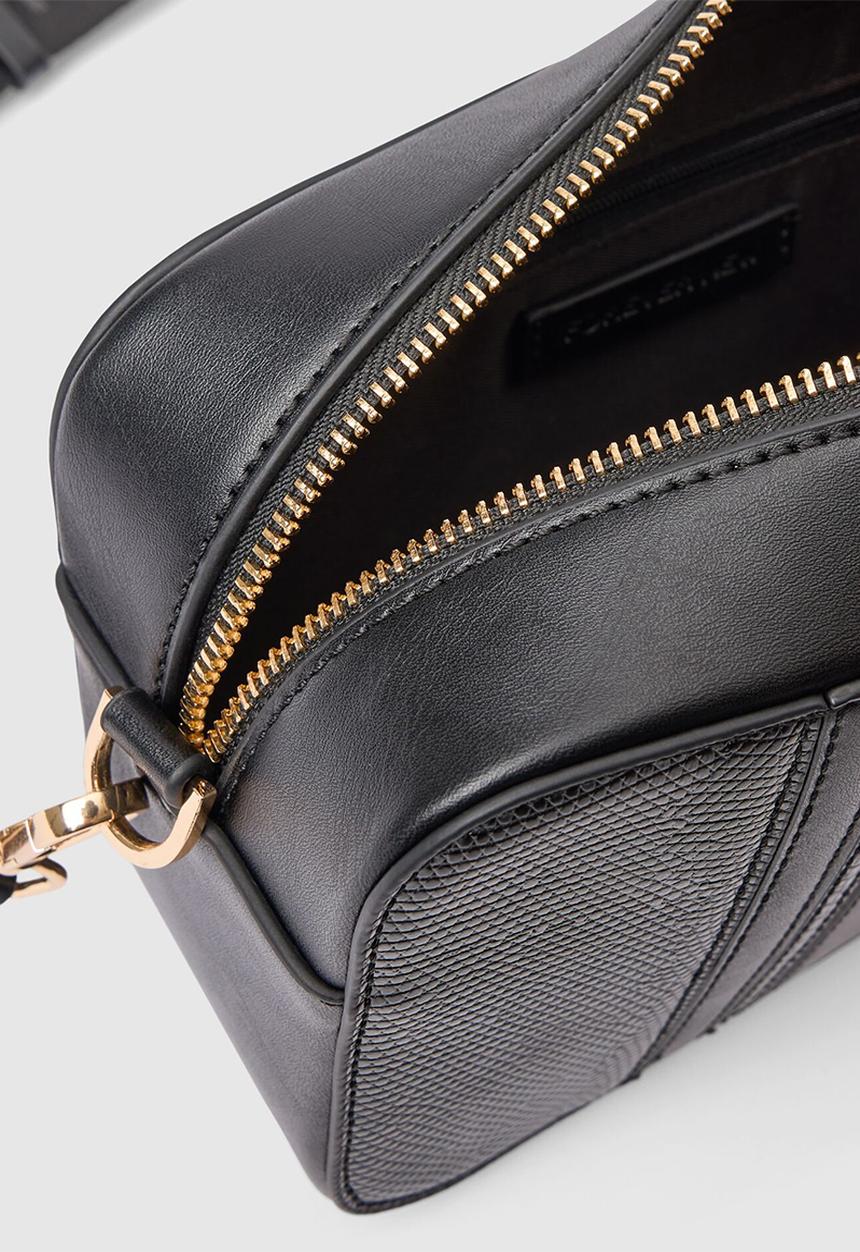 Forever New - Mimi camera multi strap bag in black