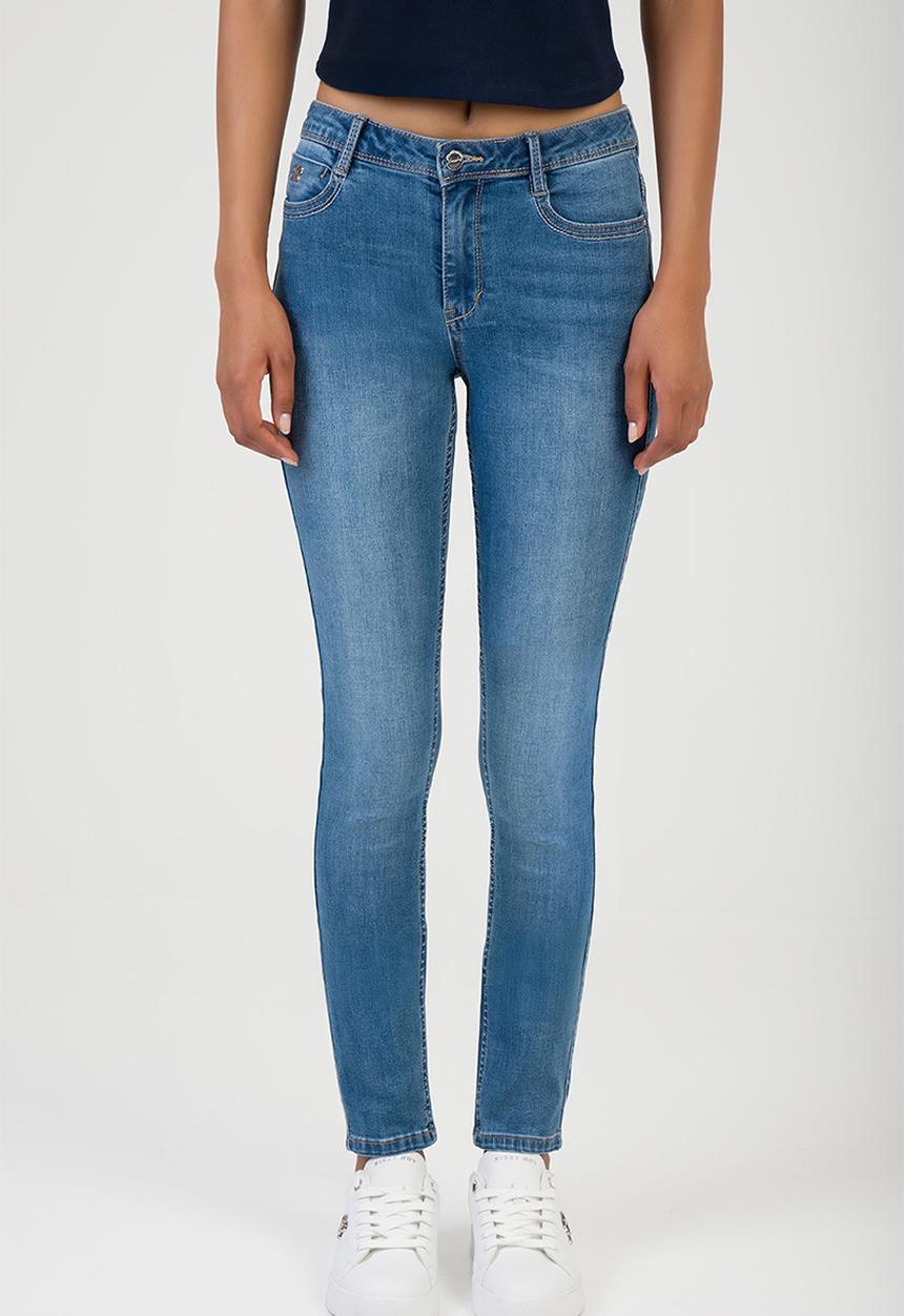 SISSY BOY - Elana Skinny Jeans  - Medium Vintage