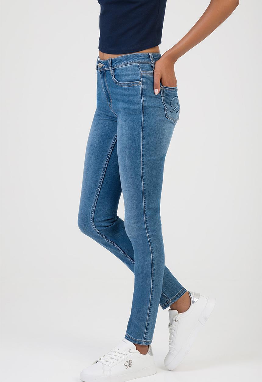 SISSY BOY - Elana Skinny Jeans  - Medium Vintage