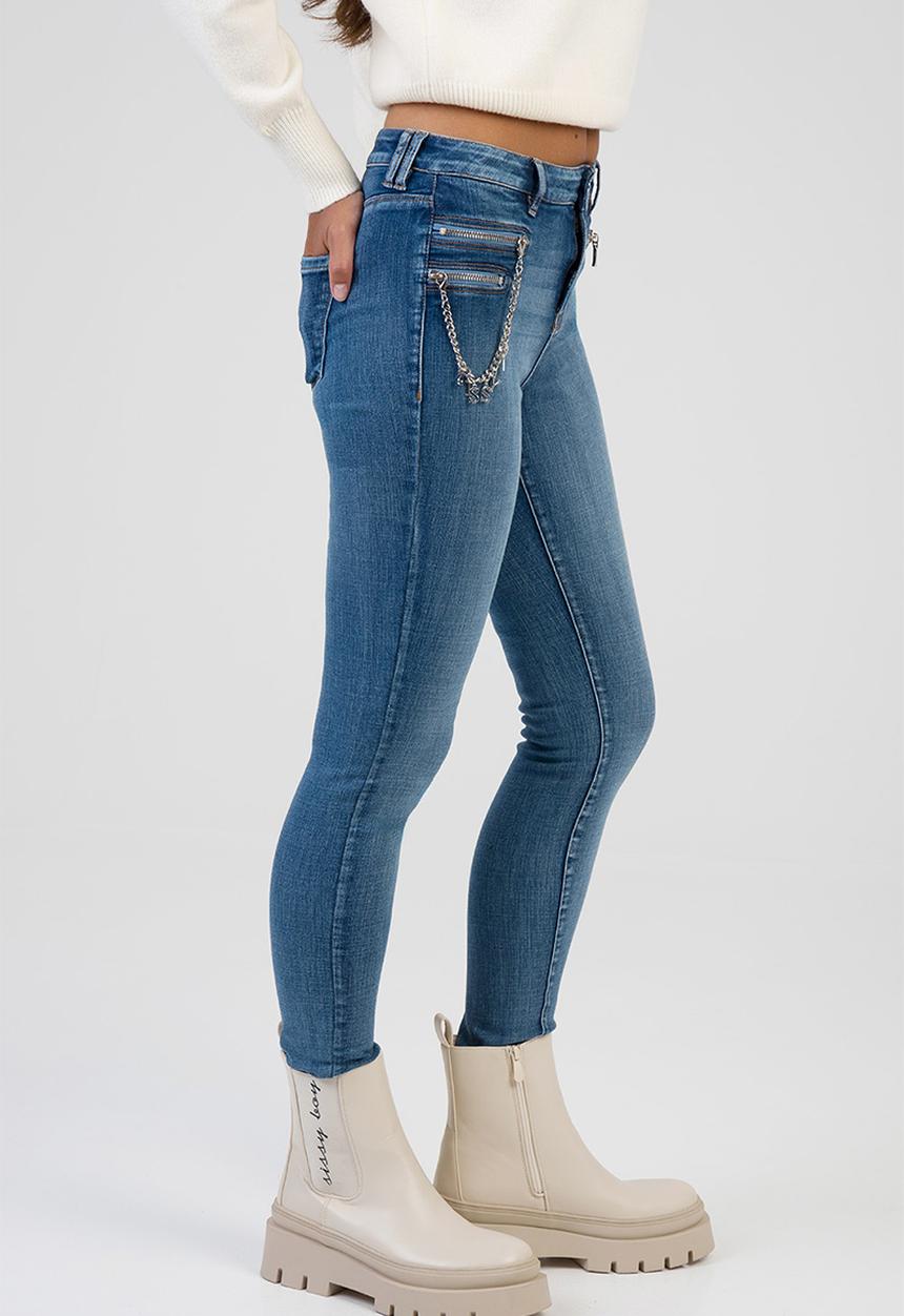 SISSY BOY - Lena Skinny Jeans  - Medium Vintage